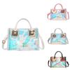 Modern Pvc Jelly Bag With Zipper Closure And Phone Pocket For Womens Casual Wear