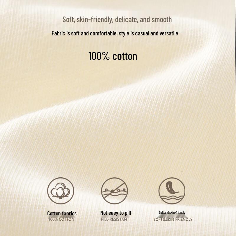 Baleno Women's Thickened Cotton Round Neck Long Sleeve T-Shirt