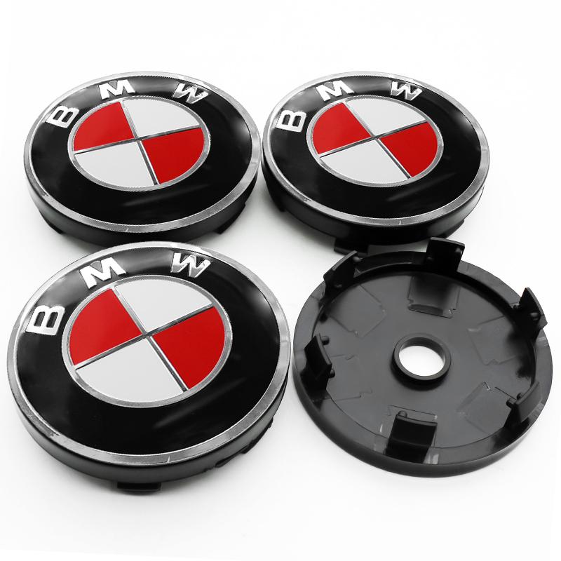 4Pc 56mm+60mm Car Logo Wheel Center Cap Emblem For BMW M Performance E46 E90 E60 F10 E39 F30 E36 F20 E87 E90 E70 Hub Cover Badge