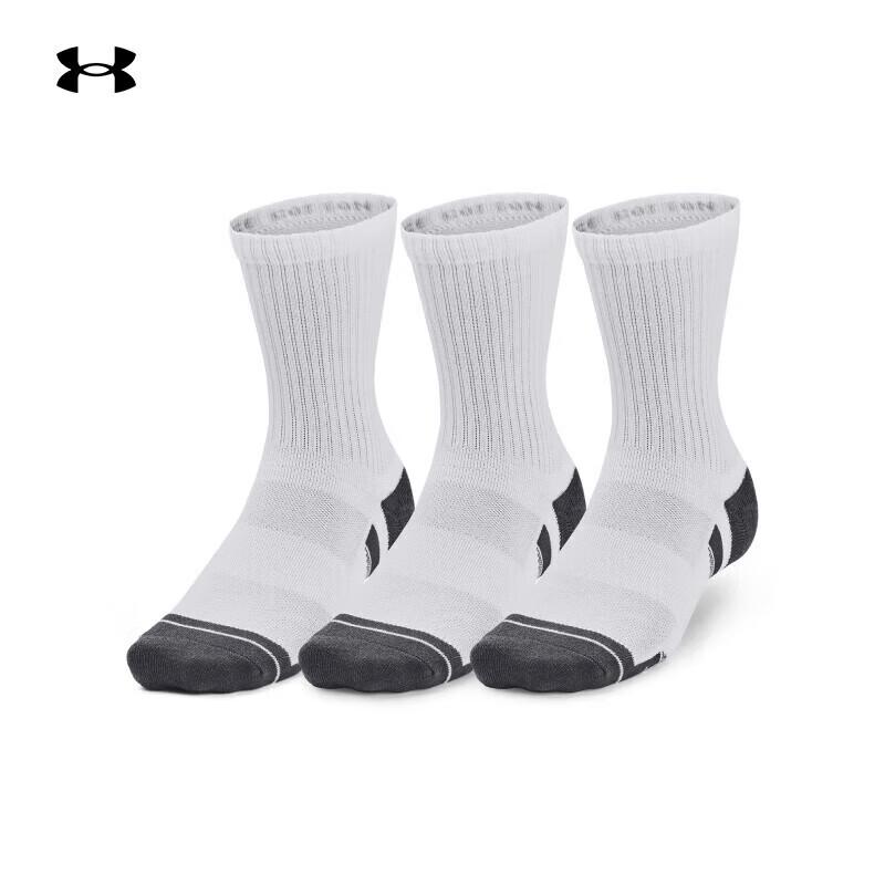 

Under Armour UA Performance Cotton Mid-Calf Sports Socks (3-Pair Pack) XL