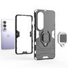 For OnePlus Ace 3V 5G Case PC+TPU Bump Proof Shell with Ring Kickstand
