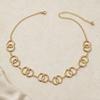 Retro Geometric Metal Chain Waist Belt & Body Chain Accessory