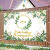 Erste heilige Kommunion Tapestry, First Holy Communion Backdrop with Gold Fish, Religious Party Decor
