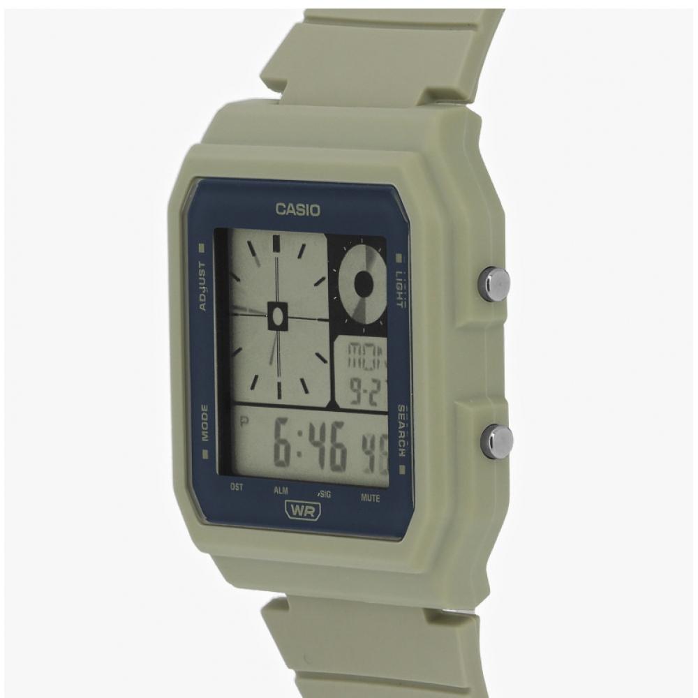 Casio Lf 20w 3adf  Lf 20w 3a  Digital Square Vintage Retro Public Pu Watch