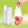 100Pcs Thickened refrigerator crisper large vest PE food bag fresh fruit and vegetable seal