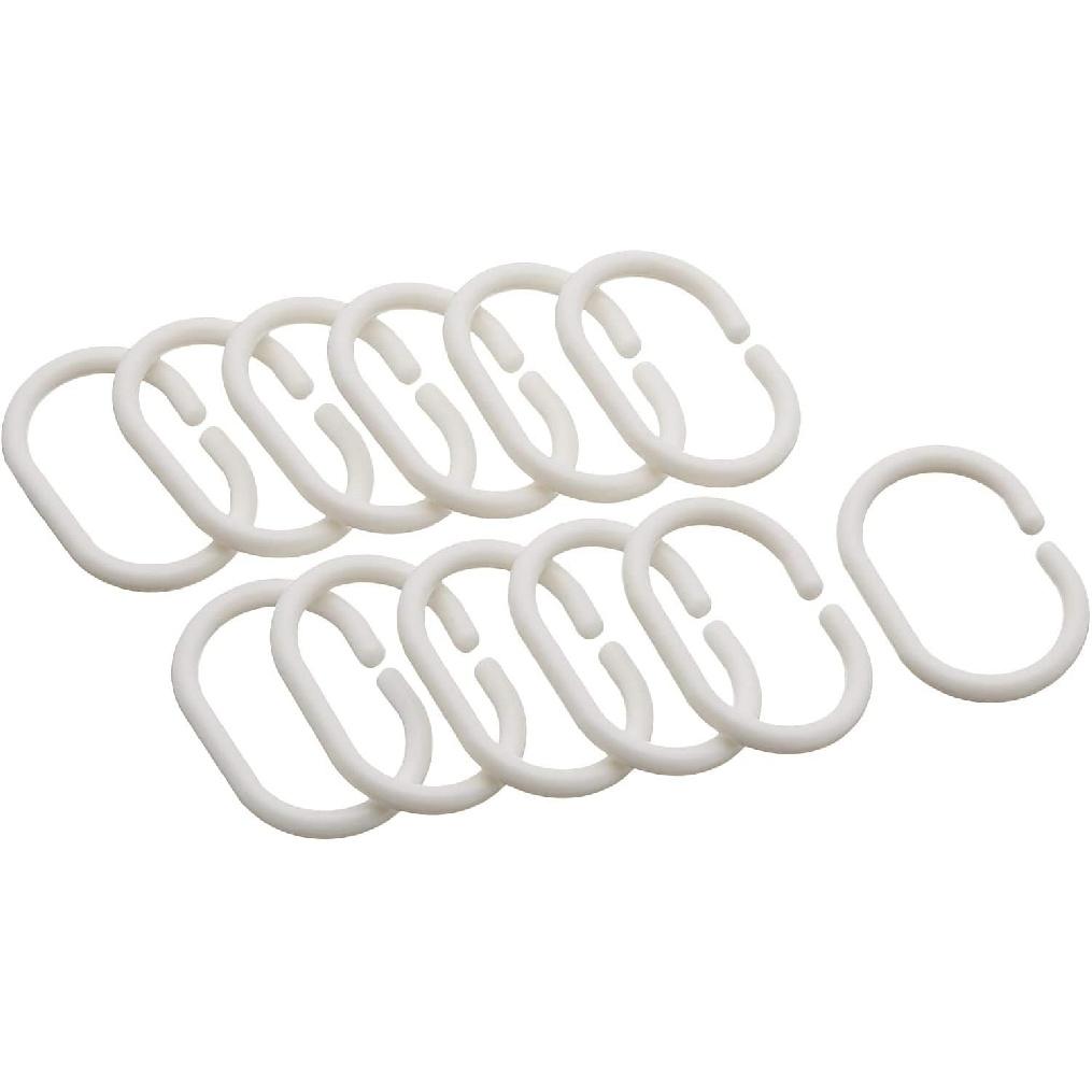 Shower Curtain Set with Hooks Decorative Pink Agate Terrazzo Broken Stone Granite Mosaic Marble Abstract Black Concrete Confetti Dark Ditsy Bath