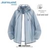 Męska bluza z kapturem Jeanswest z ochroną przeciwsłoneczną UPF50+ z lodowego jedwabiu
