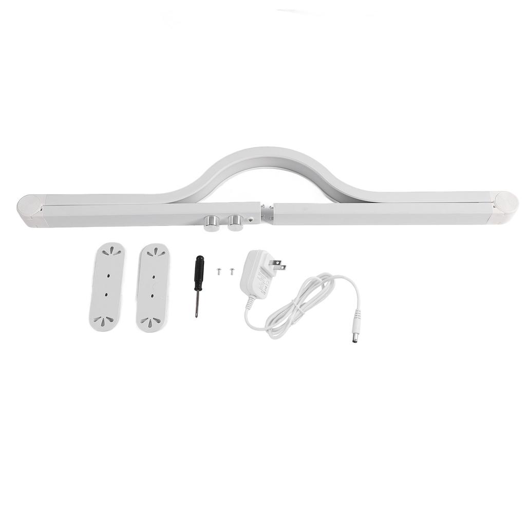 Foldable Nail Tech Light Nail Desk Lamp 3000 - 6000K Brightness Beauty Lamp for Nail Art Eyelash Ext