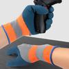 Breathable Latex Coated Gardening Gloves with Textured Grip - Waterproof and Puncture-Resistant
