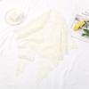 Summer Lace Hairband for Women Triangle Hairscarf Hair Kerchief Headband Bandanas Female Hairpiece Elegant Neck Shawl