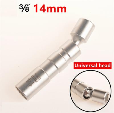 Krátký 95MM klíč na svíčky 3/8" pohon 14MM klíč na svíčky nástroj pro demontáž