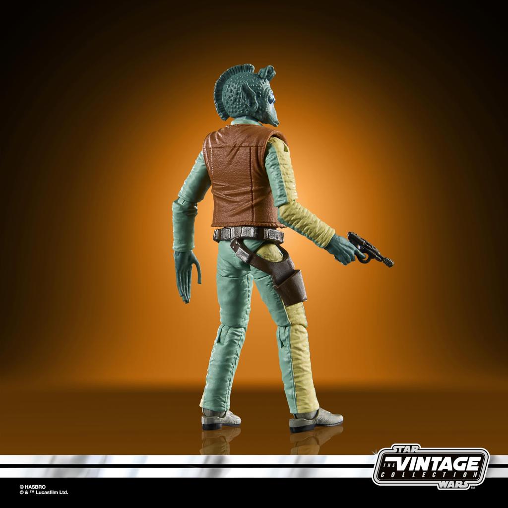 Hasbro STAR WARS Vintage Collection Star A New Hope Greedo Premium Collectible Action Figure G2604 Wars (Episode IV) 3.75-inch (Authentic)