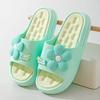 Women Shark Slippers Thick Slides Men Bathroom Flip Flops Home Anti-Skid Flat Shoes Outdoor Children's Funny Sandals 2024 New