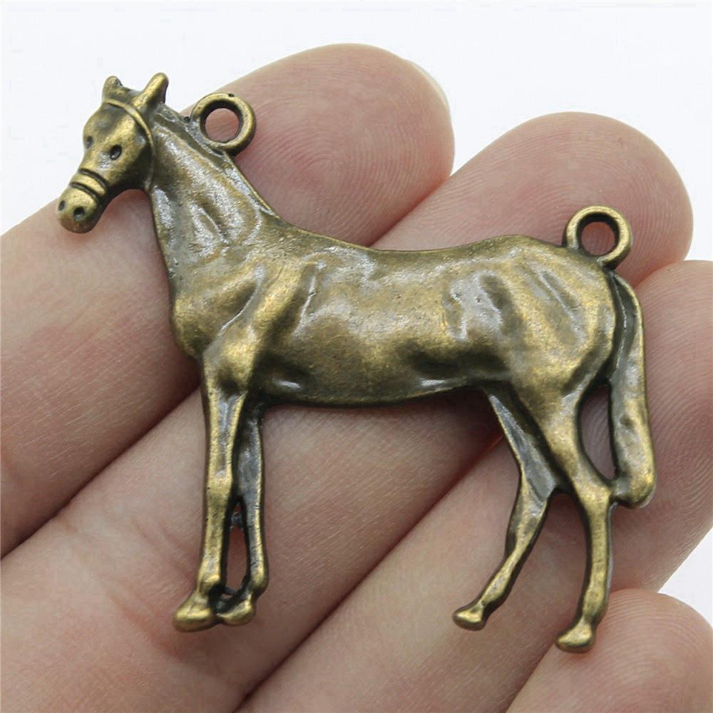 Charms Pegasus Horse Pendants Minimalist Jewelry Components QC095