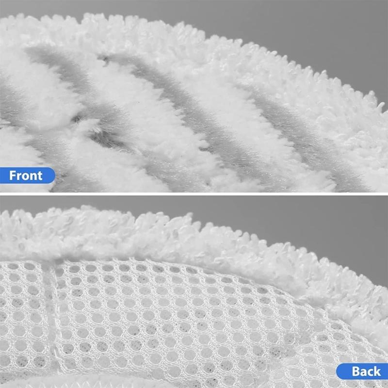 8Pcs Washable Replacement Steam Mop Pads Cleaning Pads for S7000 S7001 T2 Steam & Scrub All-in-One Hard Floor Steam Mop