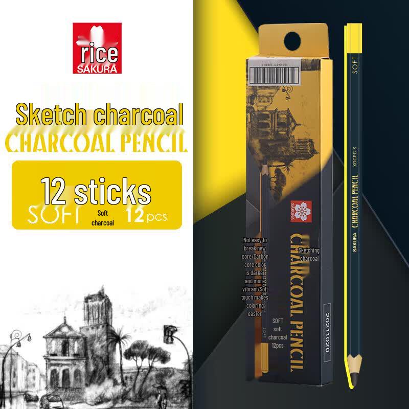 SAKURA Charcoal Sketch Pencils