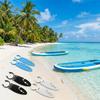 Stand Up Paddle Board Fasten Clip: 2 Pack ABS Plastic 11 cm Expandable SUP Fin Clamp - Easy Installation Secure Lock Paddleboard Accessories for Wate