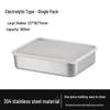 Shengjia 304 Stainless Steel Square Food Storage Container