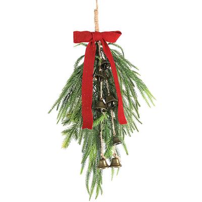 60Cm Christmas Tree Velvet Pe Mixed Norfolk Pine Door Hanging Christmas Decorations Half Side Of Wall