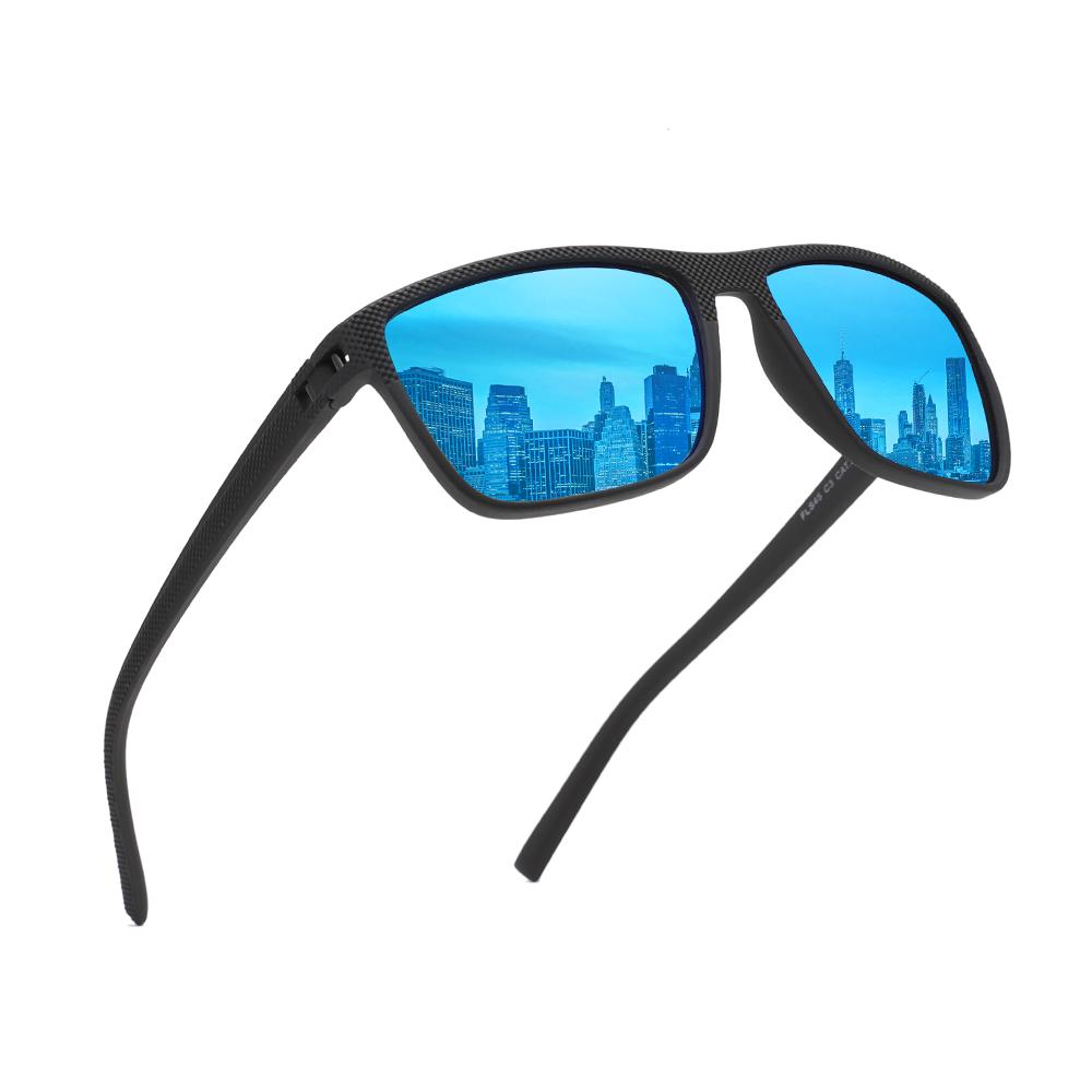 Anti-Glare Sunglasses SPEEDHYUN Matte Black Metal