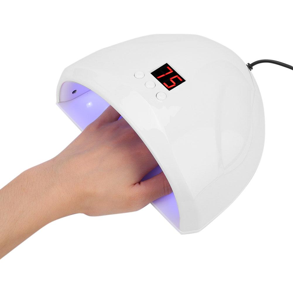 36W Intelligent LED UV Gel Nail Polish Dryer Lamp Fashion Nail Curing Machine Manicure Tool