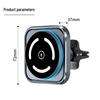 MagSafe 15W Fast Charging Car Phone Holder & Wireless Charger