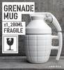 Hi Creative Grenade with Lid Ceramic Mug Coffee Cup Personalized Gift