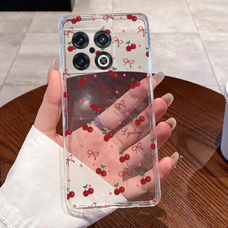 Jelly Case For OnePlus 10 Pro 10T ACE Pro Clear Silicone Soft TPU Back Cover One Plus 10PRO ACEPro Cute Rabbit Cat Phone Case