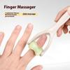 Finger Massager Dual-Row Roller Design Easy Use Relieve Finger Fatigue Promote Blood Circulation Portable Roller Finger Massager