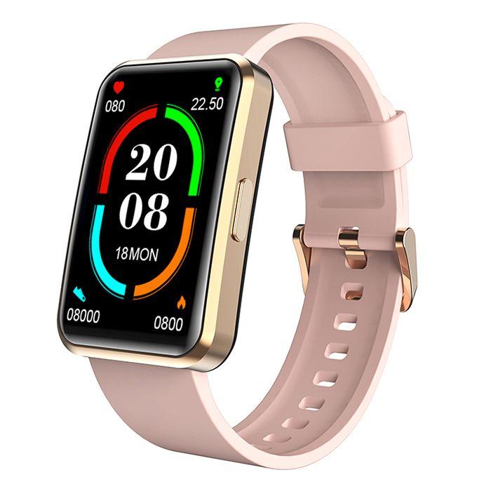 Montre Connectée Blackview R5 - GPS IP68 Etanche - Smartwatch De Fitness - Rose