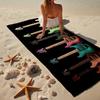 Gitarrensammlung Vielfalt Strandtuch, Superweiche Mikrofaser, Geschenk für Sie/Ihn, Geburtstag, für Pool, Strand, Reisen, Heimdekoration Fan-Geschenke