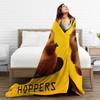 Cartoon Movie Hoppers  Blanket Cover Flannel  Soft Throw Blanket for Car Sofa Couch Bedroom Quilt