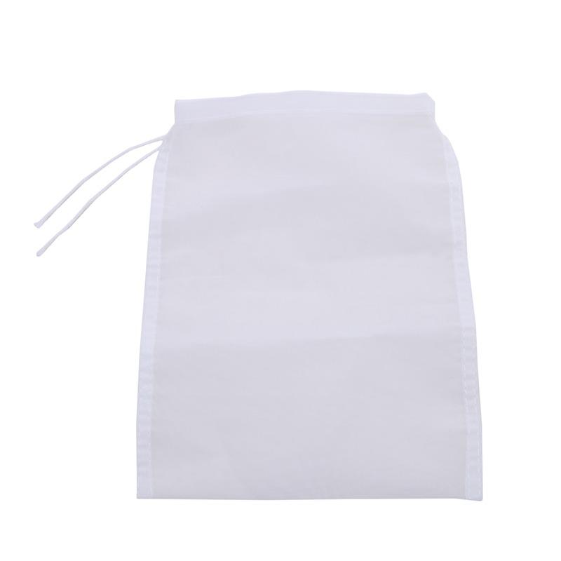 Reusable Nylon Mesh Filter Bag Soy Milk Nut Milk Coffee Tea Yogurt Oil Strainer Kitchen Food Filtration Accessory