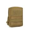 1000d Oxford Cloth Solid Color Molle Storage Bag Outdoor Leisure Travel Neutral
