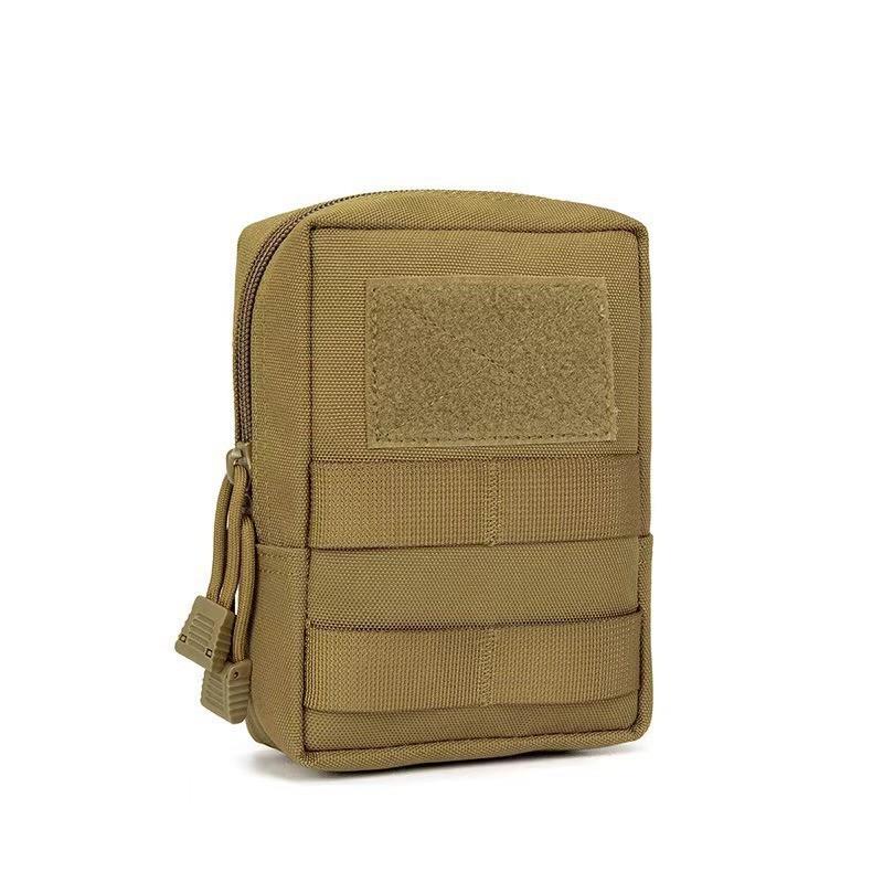 1000d Oxford Cloth Solid Color Molle Storage Bag Outdoor Leisure Travel Neutral