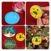 5x Resin Keychain Molds Round Silicone Keychain Mold Epoxy Resin Casting Molds with Hole Keychain Making for DIY Crafts
