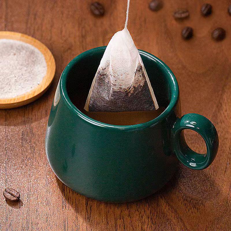 Drawstring Non-Woven Disposable Tea Bags for Soup, Seasoning, and Brewing