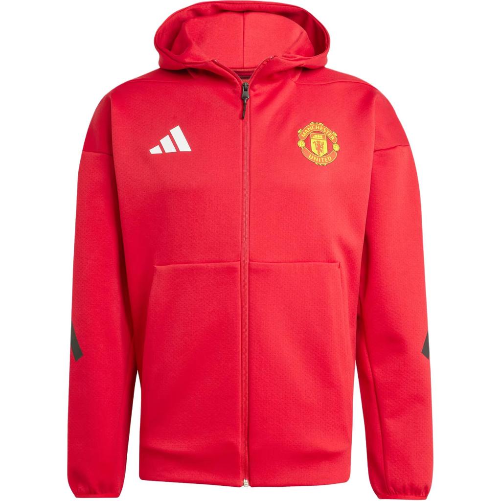 Adidas Manchester United Z.N.E. Anthem Fashion Allsidig Hettejakke med Lange Ermer Herrejakker JN2901