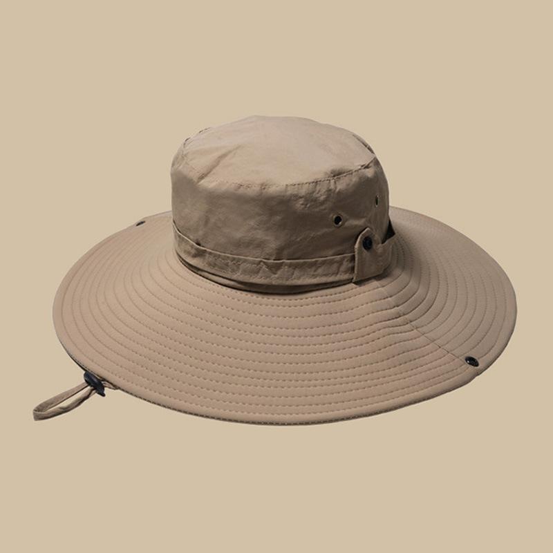 Hat Summer Men's Bucket Hat Climbing Desert Sun Hat Outdoor Sun Men's Visor Hat Hiking Hat
