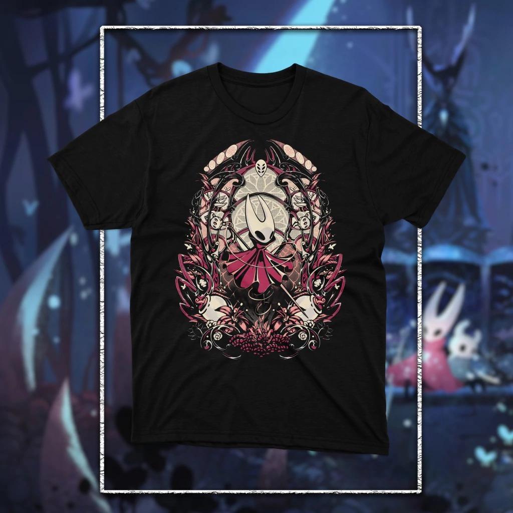 Hot Game Hollow Knight Silksing Printed T-shirt Men Women Cotton Loose Oversized Y2k Short Sleeve T-shirt High Quality Clothing