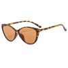 Large Frame Sunglasses Women'S Thin Plain Sunglasses Men'S Trend Street Photography Uv Protection Fashion Sunscreen Eyes