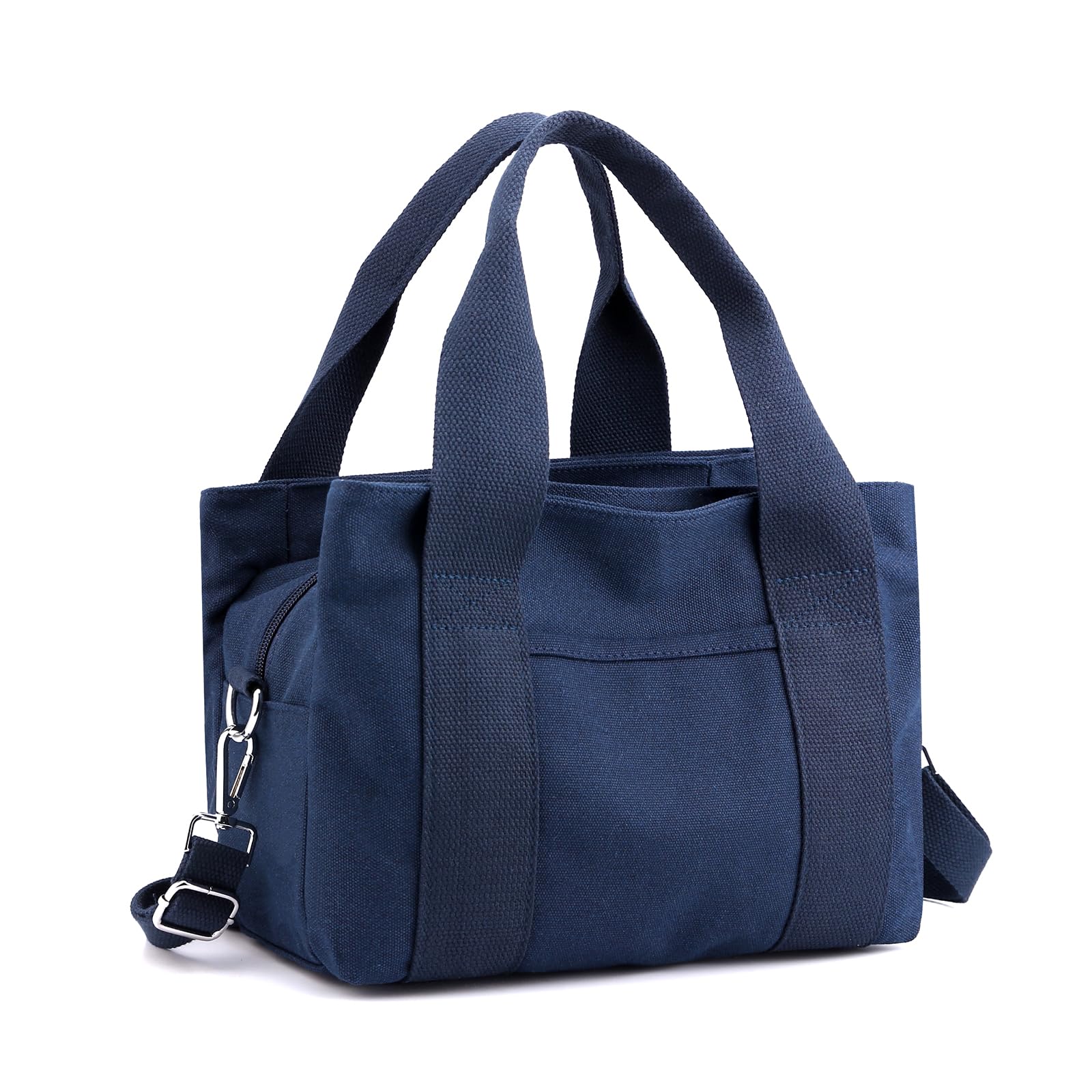 

Мини-сумка через плечо для ланча для мужчин [Bitcuem], Сумка, Сумка, Холст, Многокарманная, Для хранения, Разделители, Легкая, Сумка, Сумка, Сумка для мамы,