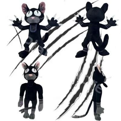 New 99 Nights In The Forest Plush 99 Nights The Black Cat Plush Doll Toy Soft Stuffed Game Anime Peripherals Toy Gift For Kid
