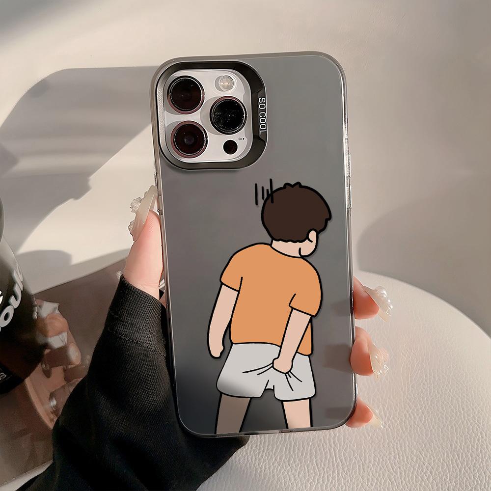 Phone Cases For iPhone 11 13 16 ProMax Case iPhone 13 14 15 ProMax 12 13 ProMax Case Samsung A55 A05S A54 A06 S22 A15 A12 A22 A52S S23 S24 Color IMD