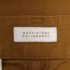 MACKINTOSH PHILOSOPHY Sanyo Shokai Straight pants 38 Brown Women Used