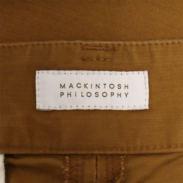 MACKINTOSH PHILOSOPHY Sanyo Shokai Straight pants 38 Brown Women Used