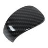 Shift Head Sticker Eye Catching Wearproof Carbon Fiber Style Unique Gear Shift Knob Cover Trim Antiscratch for