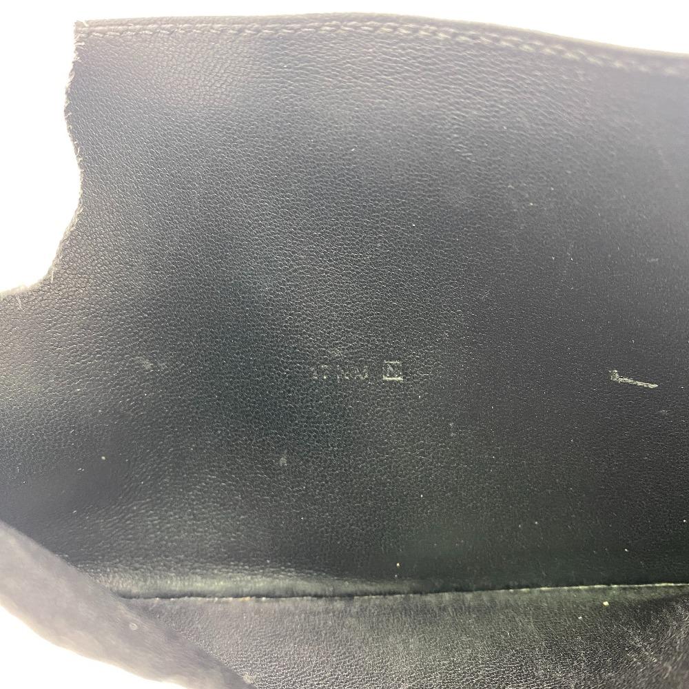 HERMES leather Dogon Long Purse black leather mens Used