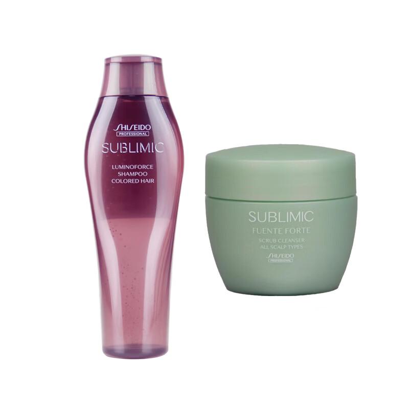 Shiseido Professional Radiant Shampoo & Scalp Refreshing Scrub Set
