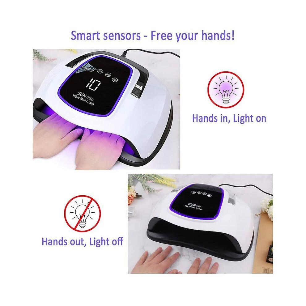 Handheld LED UV Nail Lamp, Upgraded Mini Wireless Dryer, Resin Gel Polish Curing Light USB Rechargeable